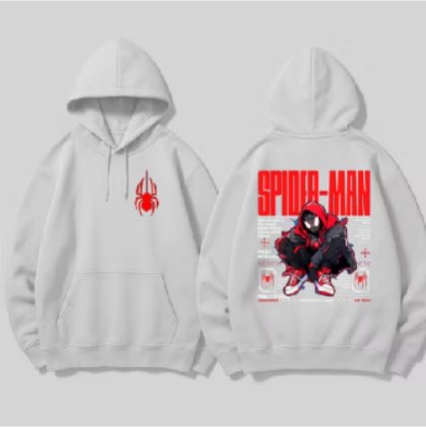 Sudadera | blanco | Hombre Araña | Spider man | spider_man Estilo Urbano
