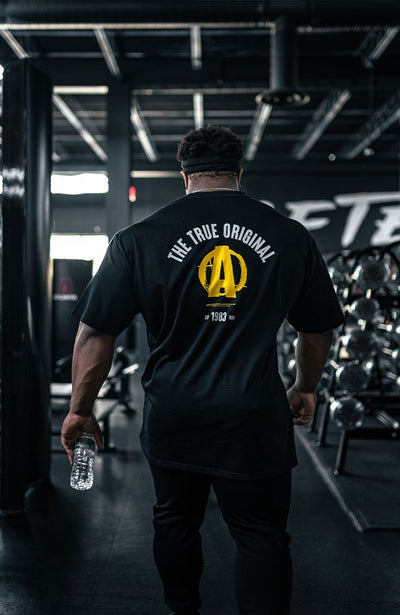 Playera negra | GYM | The true original A