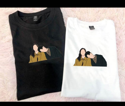 Duo de playeras personalizadas | Día de la amistad