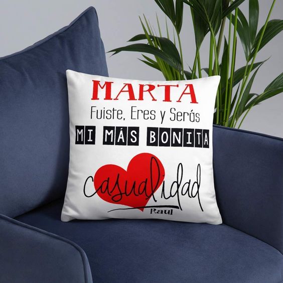 Cojín Personalizado | Día del Amor y la amistad