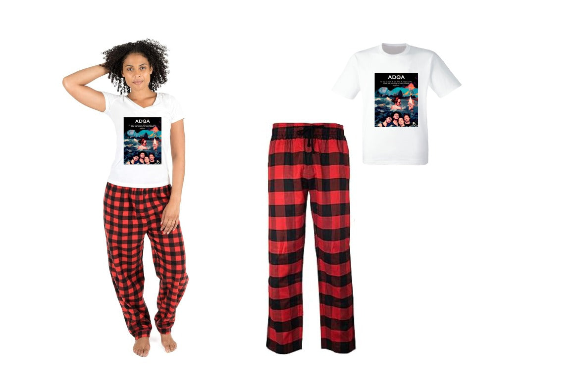 Pijama de Morat | Rojo | cuadros | Manga Corta | ADQA