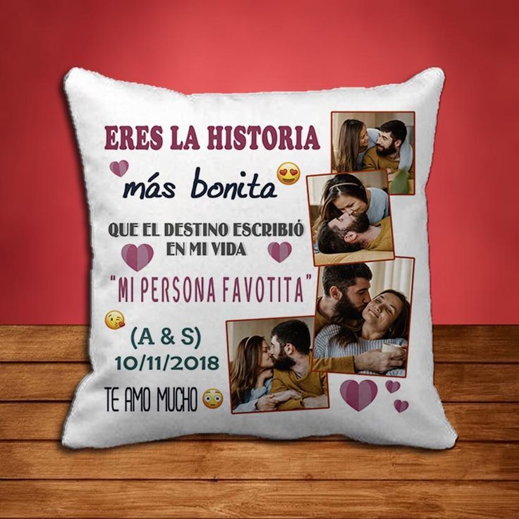 Cojín Personalizado | La Historia más bonita