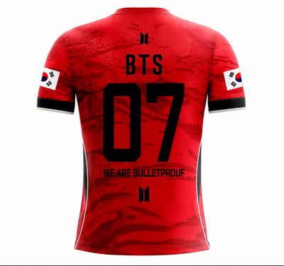Uniforme Deportivo | Camisola Full Sublimación | Selección de Corea del Sur (KFA) | BTS