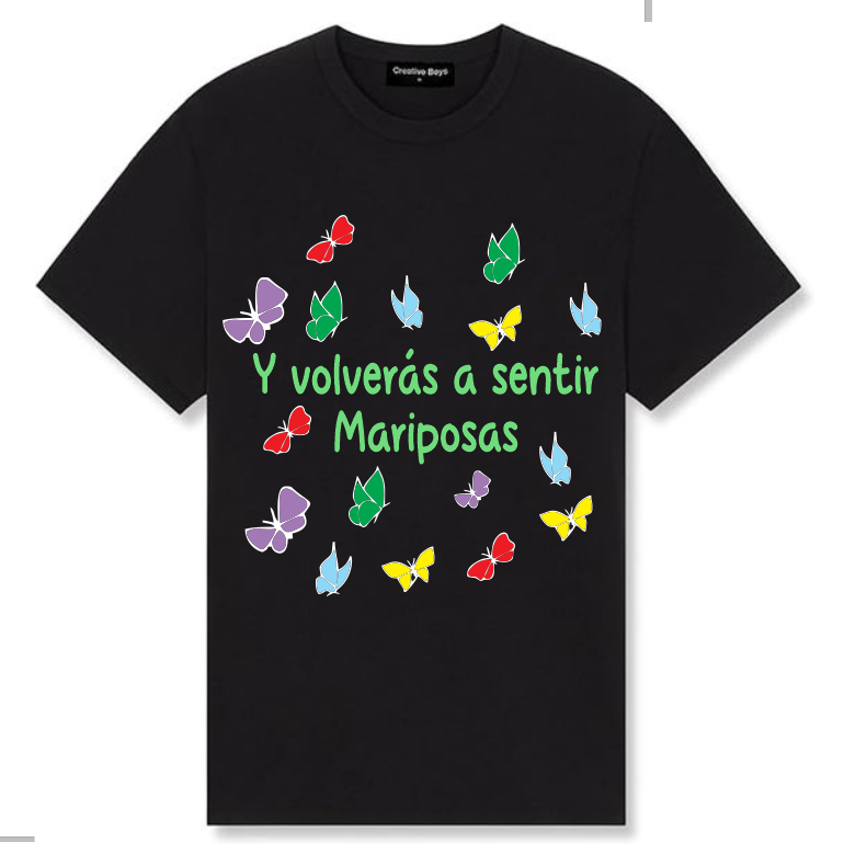 Playera Morat | Fluorescente | Negra | ¿A dónde vamos?