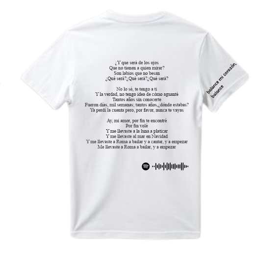 Playera Blanca Humbe | Roma | Esencia