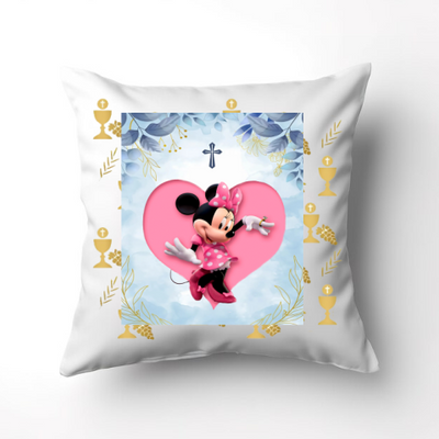 Cojín Personalizado | Bautizo | Minnie