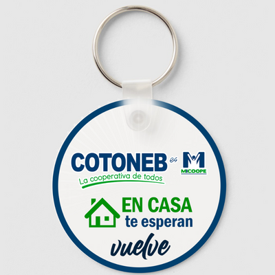 Llavero | Personalizado | COTONEB ES MICOOPE | opción 1