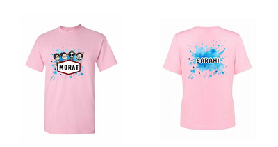 Playera Morat | Rosa | Nunca Al Revez| Clienta Sarahi