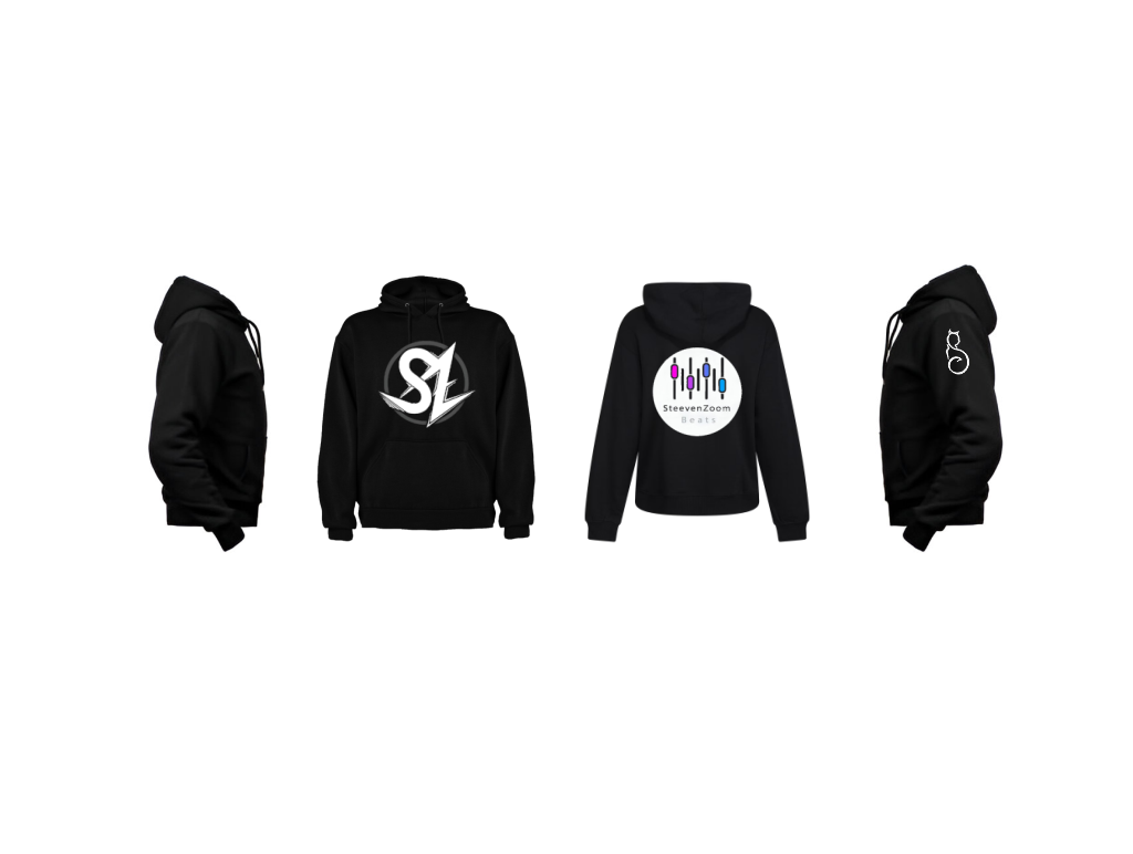 Sudadera SteevenZoom | Negro