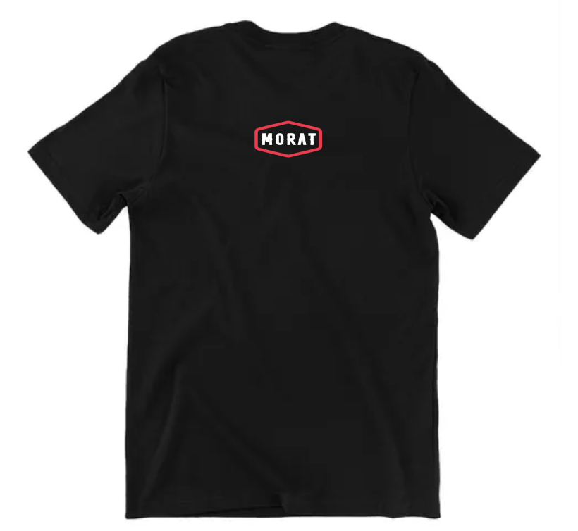 Playera Morat | Negra | Collage Gira los estadios