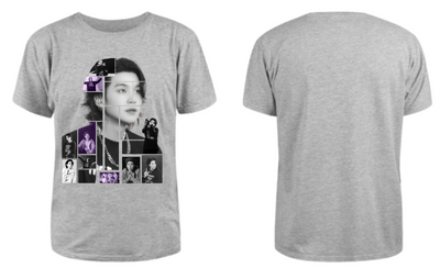 Playera Morat | Gris | Suga Collague| BTS