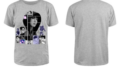 Playera Morat | Gris | J Hope Collague| BTS