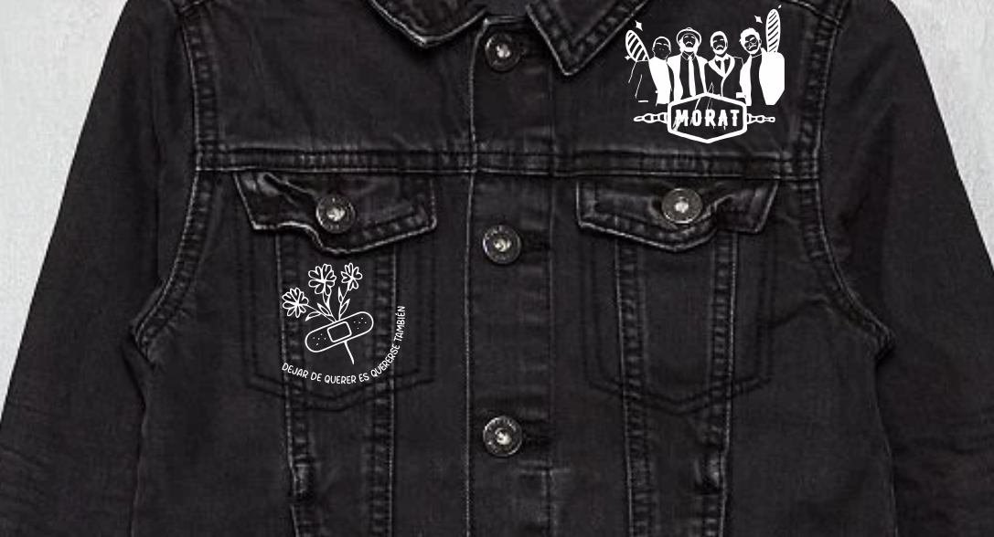 Chaqueta de lona | Negro | Morat| Hombre | Otras se pierden