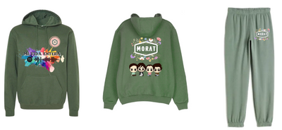 Conjunto Morat | Verde Musgo | Pintura
