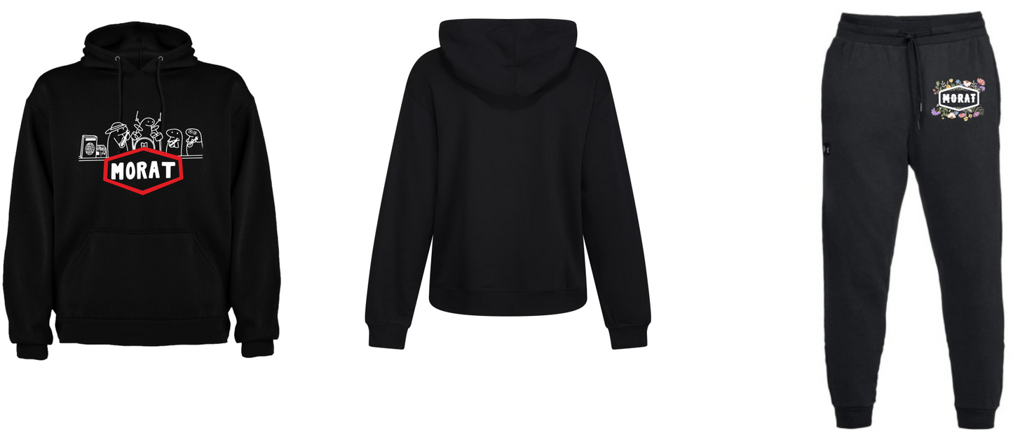 Conjunto Morat | Negro | Silueta | Animado