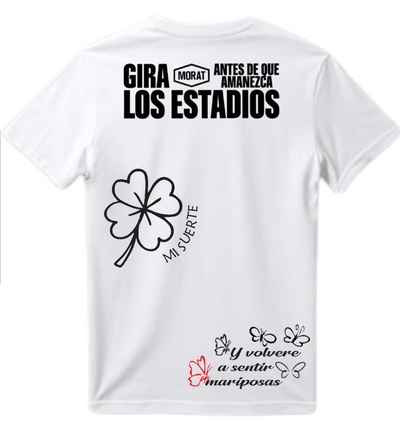 Playera blanca | MORAT | Mi suerte