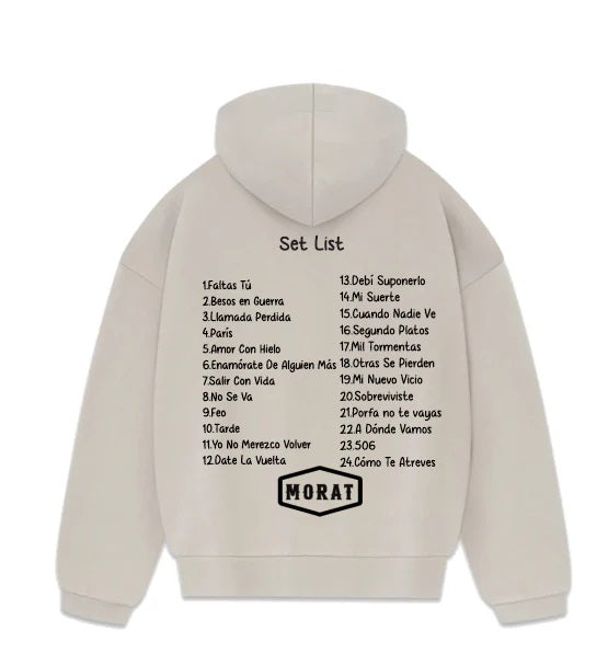 Sudadera Beige | MORAT | Set list | Maribel
