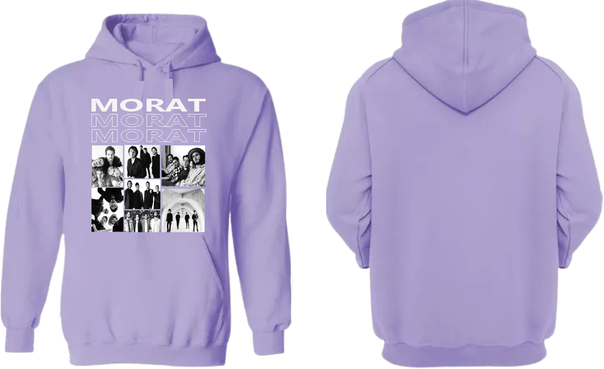 Sudadera de Morat | Lila | Collage B&N
