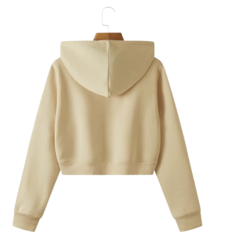 Sudadera Tipo Crop Top | Morat | M Flor