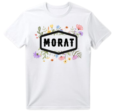 Playera blanca | MORAT | Logo