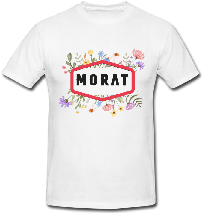 Playera Blanca Morat | Blanco | Flores