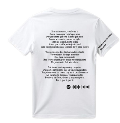 Playera Blanca Humbe | Manada | Esencia