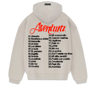 Sudadera Beige | Aventura | Músicas