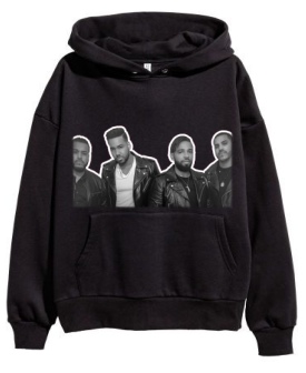 Sudadera negra | Aventura | Obsesión | Silueta