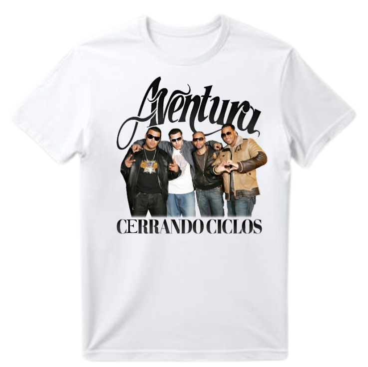 Playera Blanca | Aventura | Cerrando ciclos