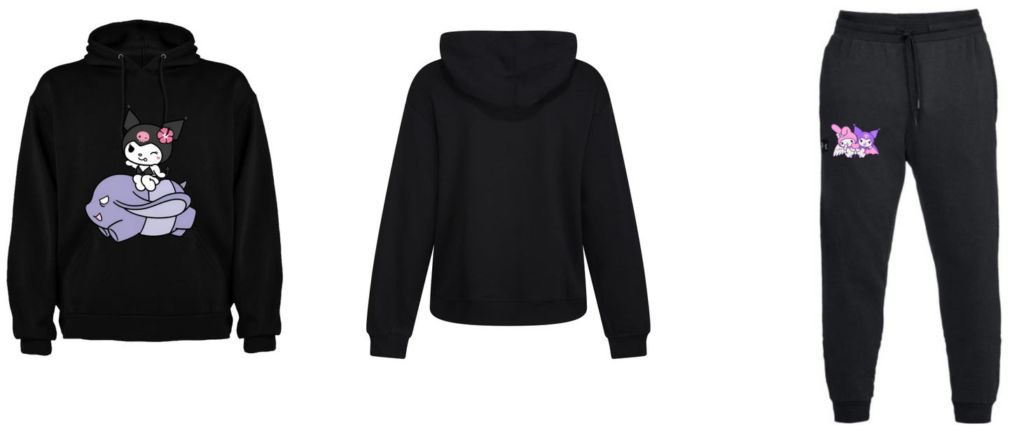 Conjunto Negro| Kuromi