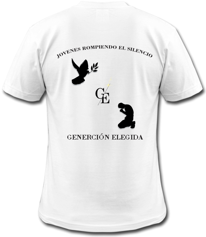 Playera Blanca | Ministerios abba Padre | Jovenes