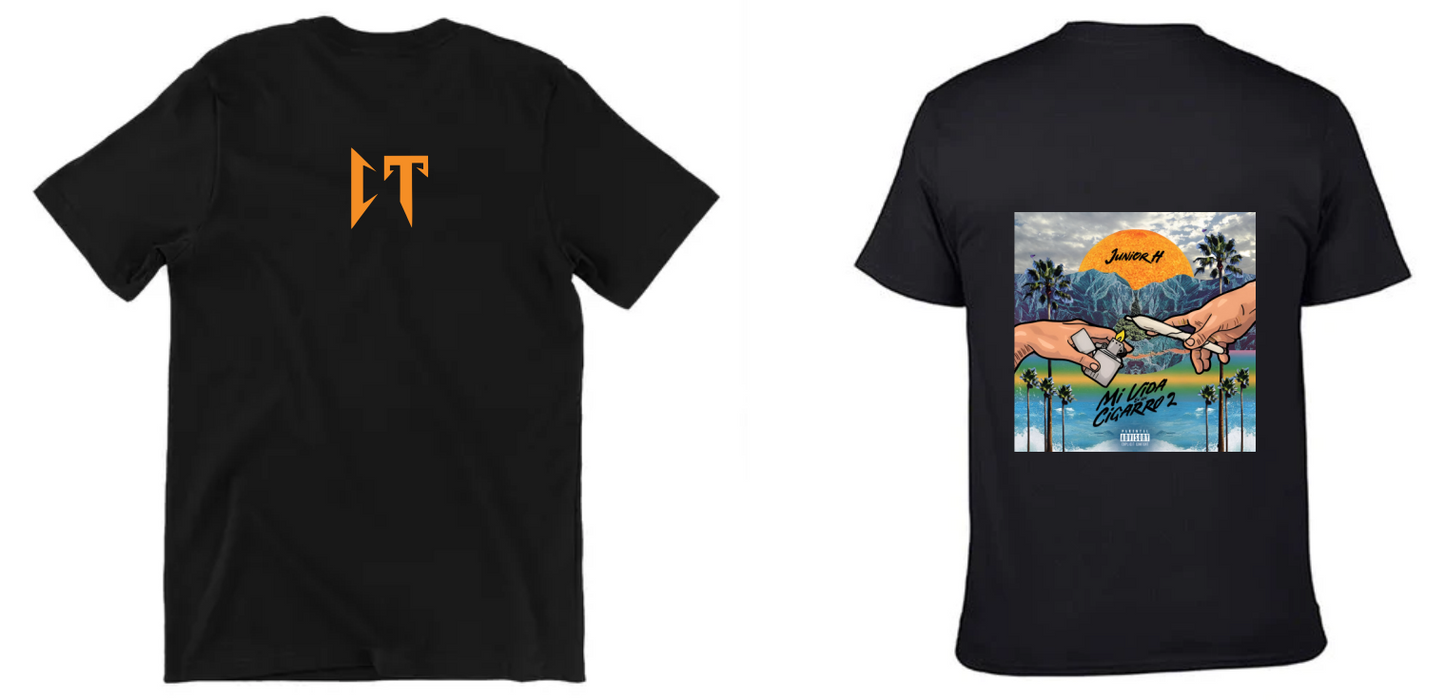 Playera Personalizada | Junior H| Mi vida en un cigarro