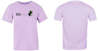 Playera Lila| Perrito| flecha