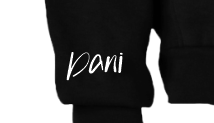 Sudadera personalizada| Negra| Stray Kids| Dani