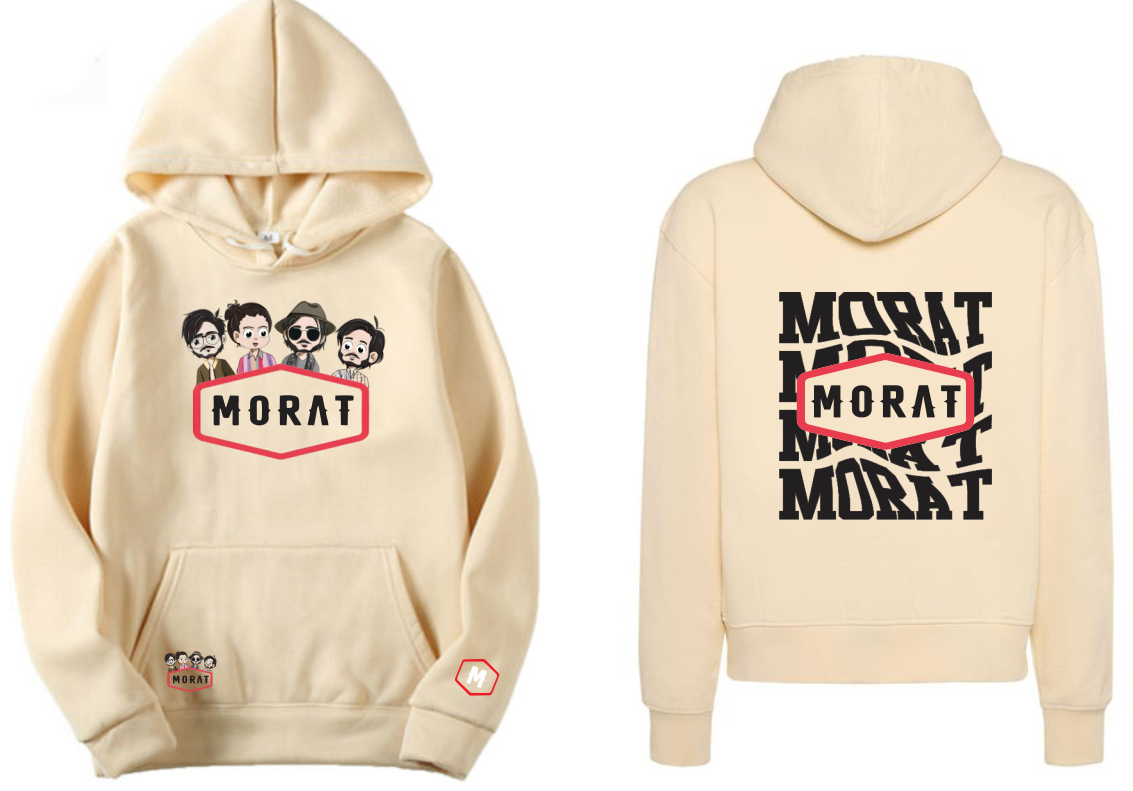 Sudadera Beige| Morat| Distorcionado