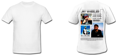 Playera Blanca| Jay Wheeler| José Ángel