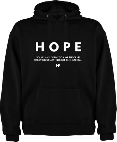 Sudadera Personalizada| Negra| NF| HOPE