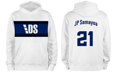 Sudadera Personalizada| Blanca| JP Samayoa