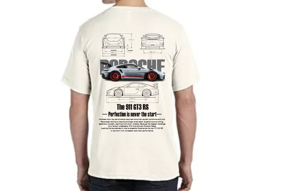 Playera Crema| Porsche