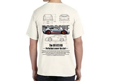 Playera Crema| Porsche