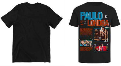 Playera Personalizada | Paulo Londra |Negro| A