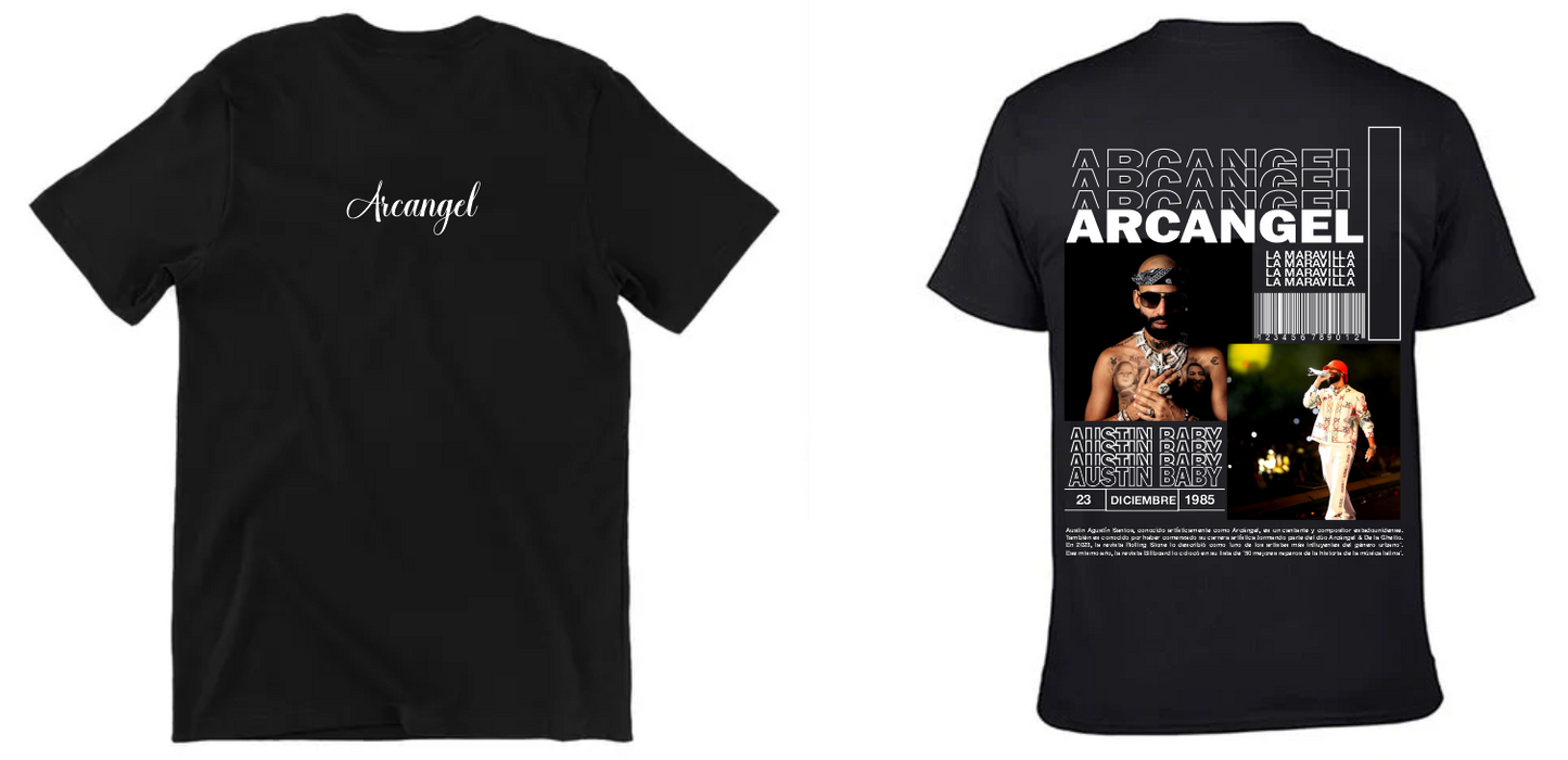Playera Negra | Arcangel| Collague