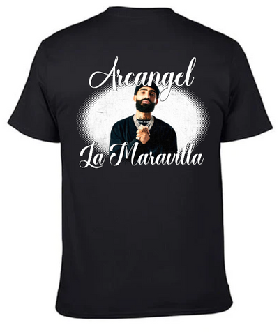Playera Negra | Arcangel| Degradado