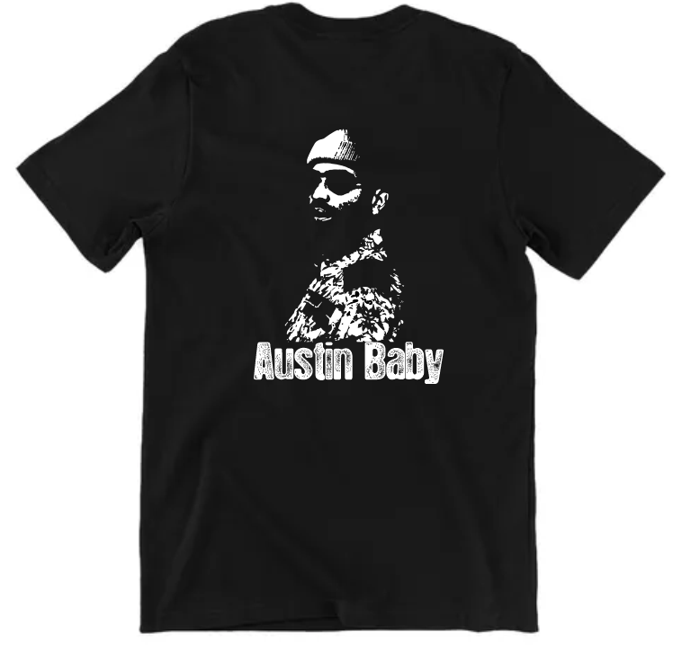 Playera Negra | Arcangel| Degradado