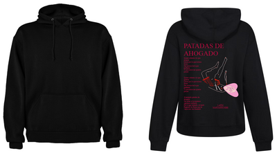 Sudadera Humbe x Latin Mafia| Negra| Patadas de ahogado