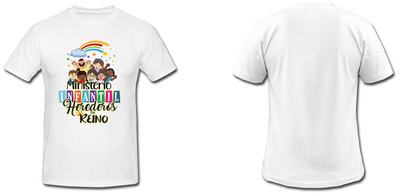 Playera Blanca | Ministerio Infantil| Herederos del Reino