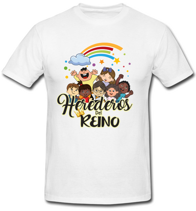 Playera Blanca| Herederos del Reino