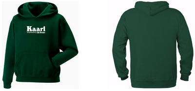 Sudadera verde botella| Kaarl taller mecanico