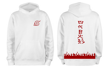 Sudadera Blanca| Naruto| Minato Namikaze