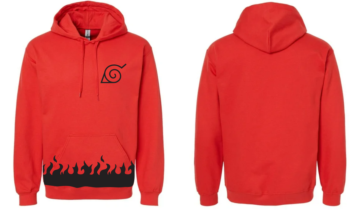 Sudadera Roja| Naruto| Minato Namikaze